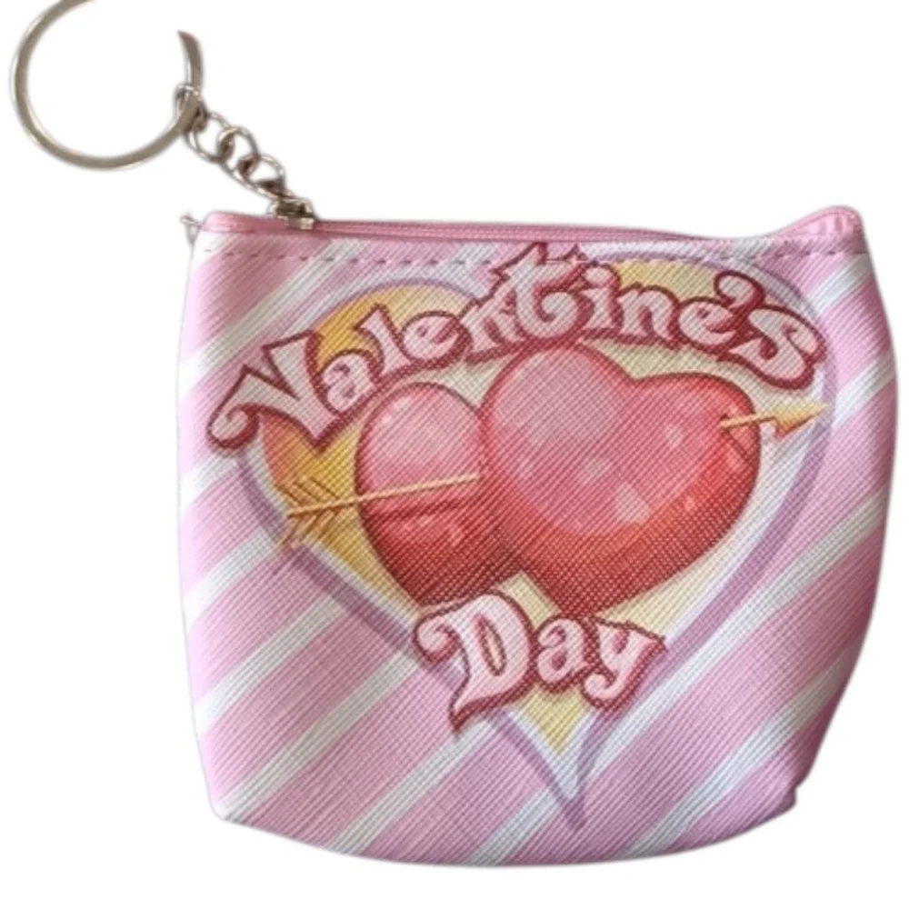 Set of 5 Valentine's Coin Purses! Adorable on their own or to gift small items!